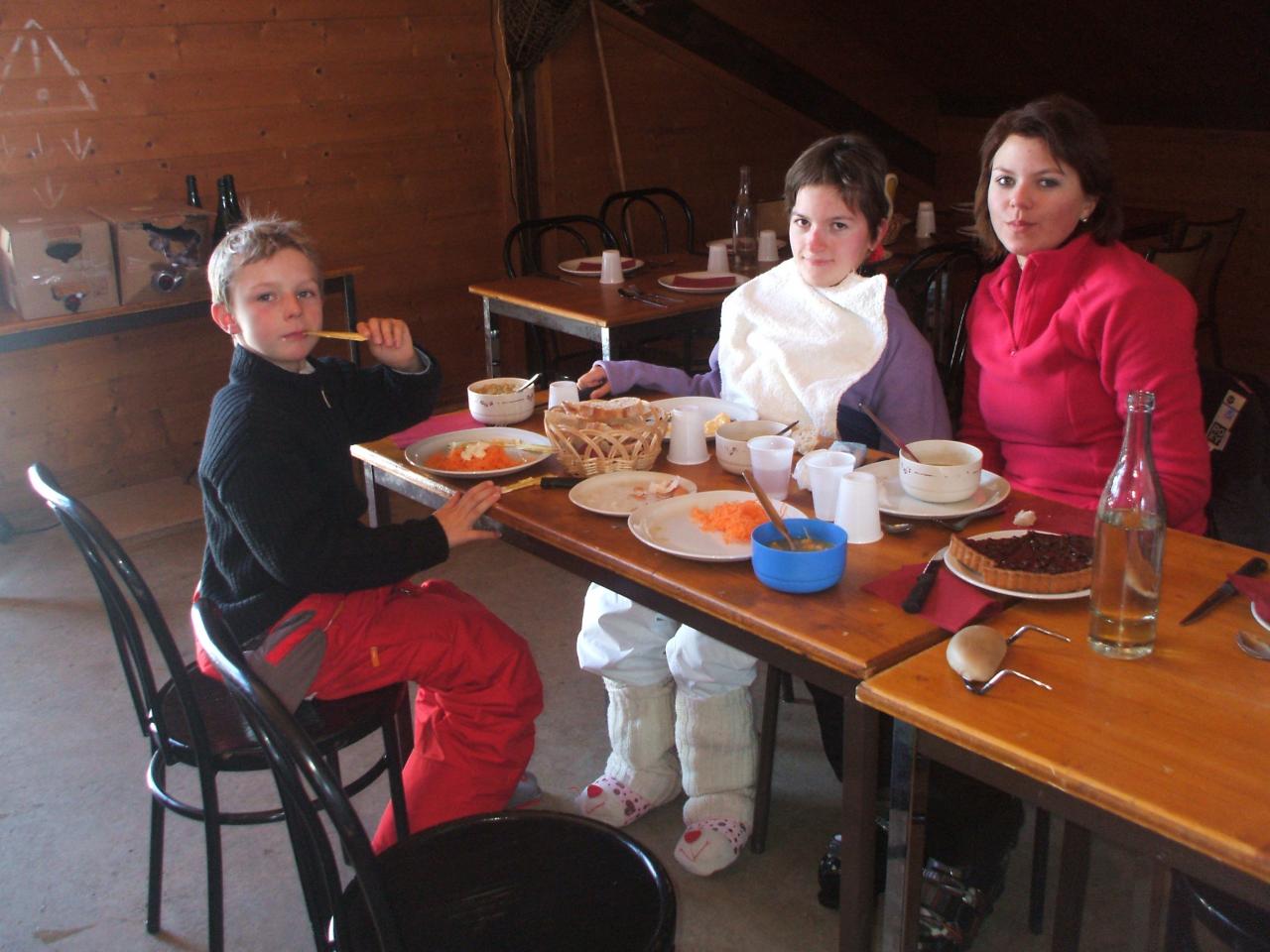 restaurant d'altitude de l'hôtel