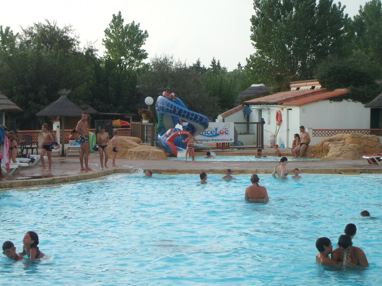 la piscine du camping