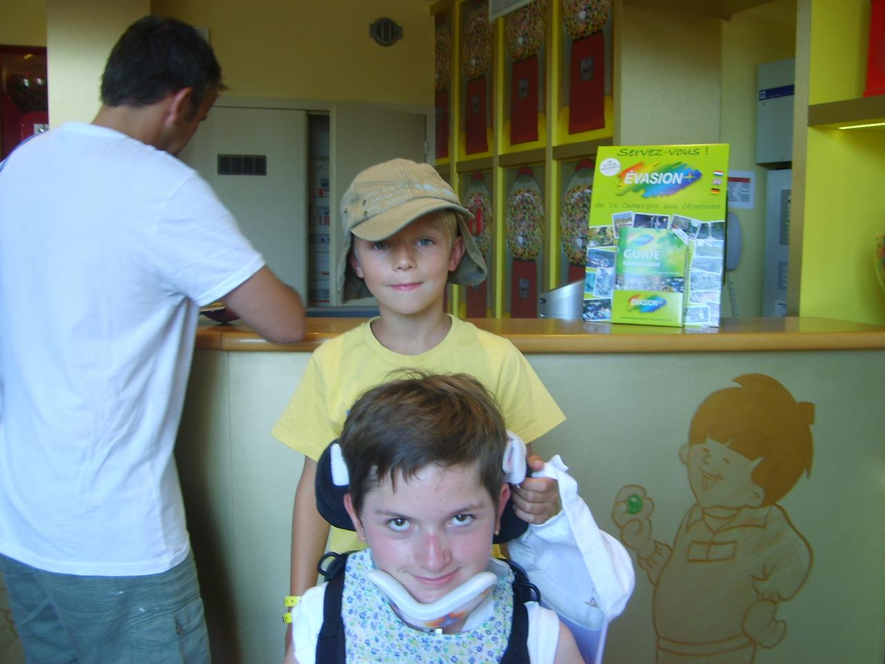 Impatients de commencer la visite